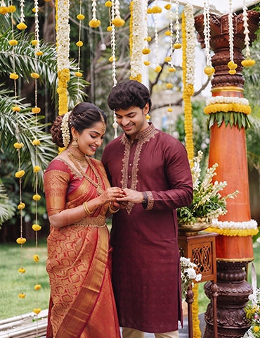 Wedding and event photography portfolio showcasing memorable moments in Coimbatore